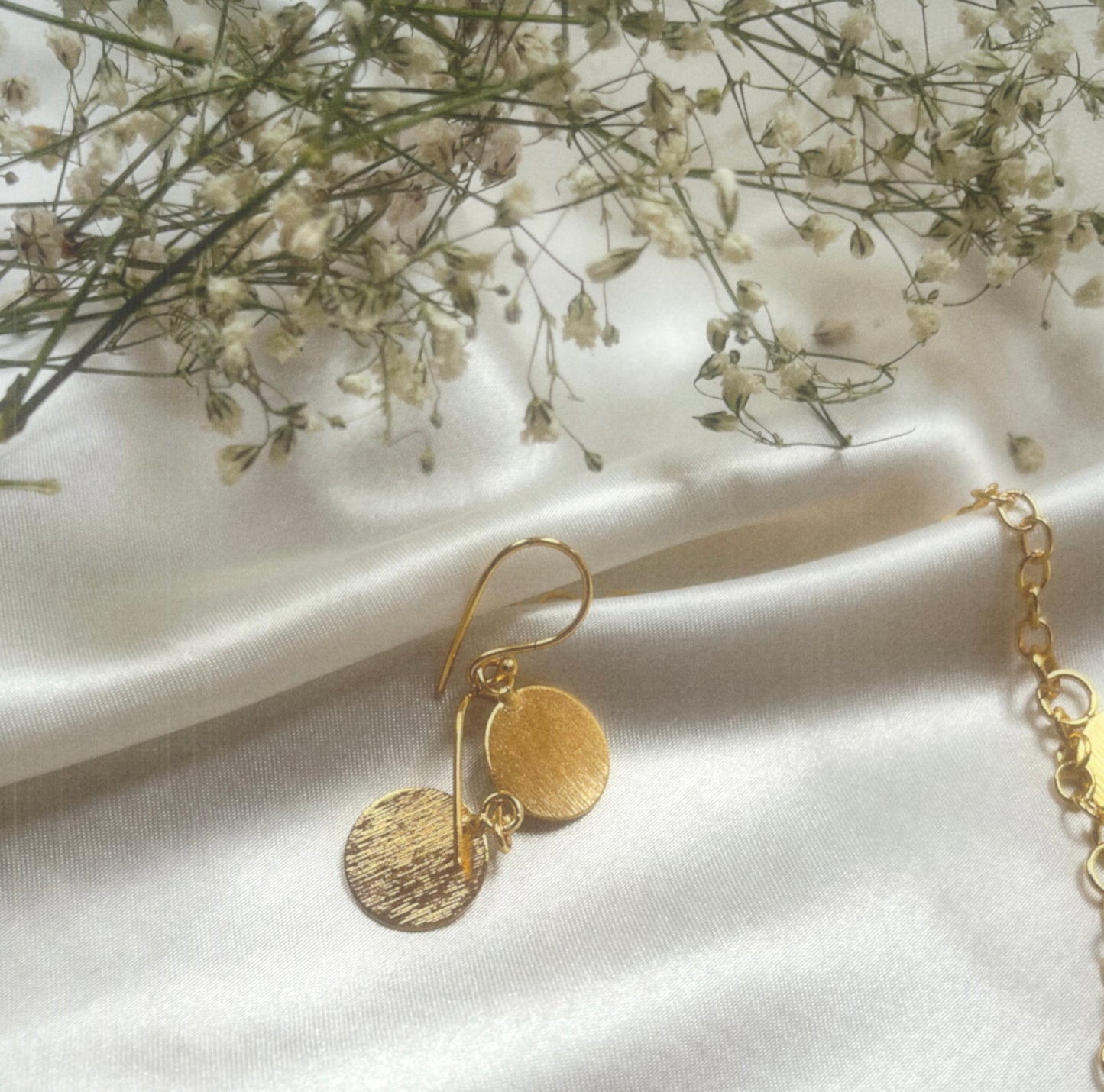 Golden Coin Necklace Set