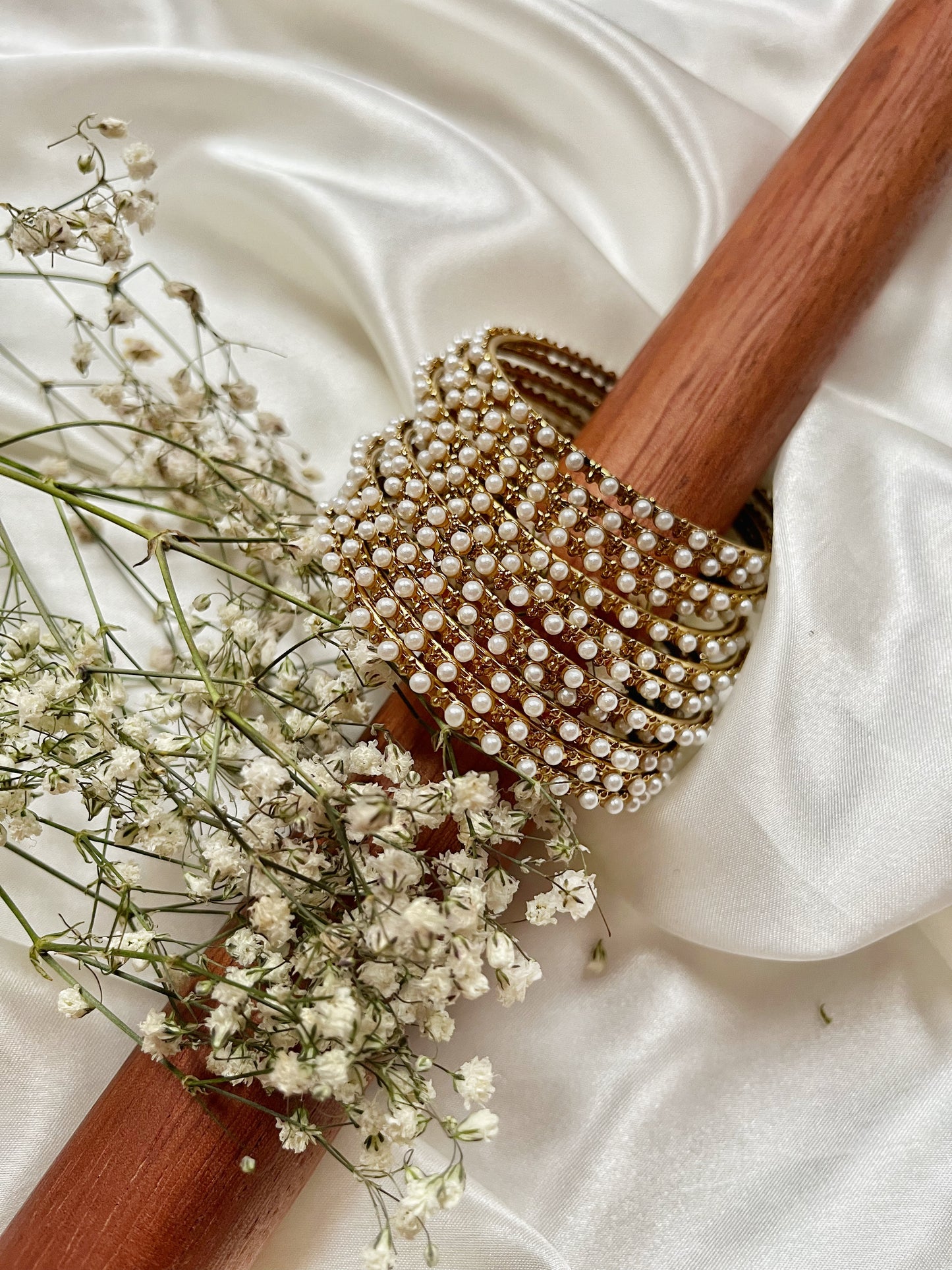 Royal Pearl Bangles